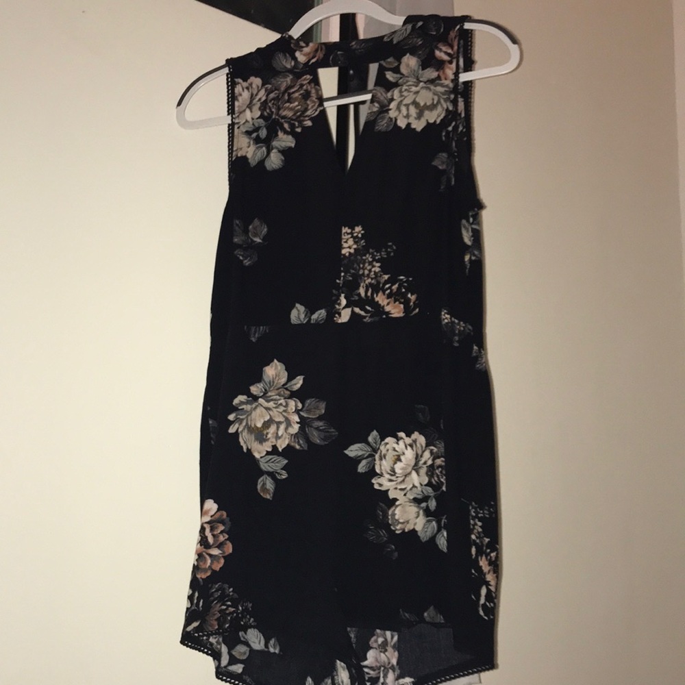 Kendall and Kylie medium floral jumpsuit